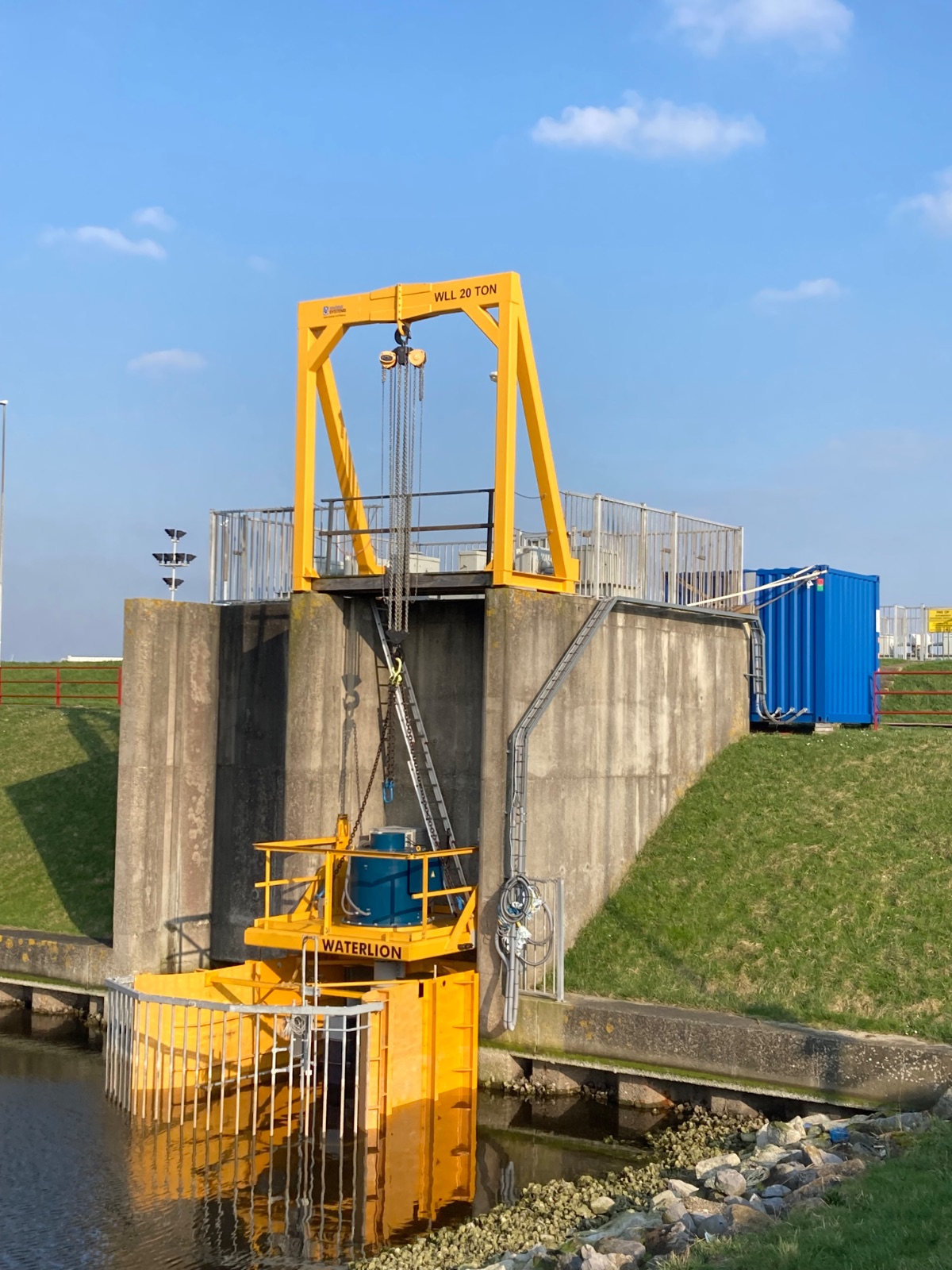 Getijdenturbine bij de sluizen van Vlissingen (3)